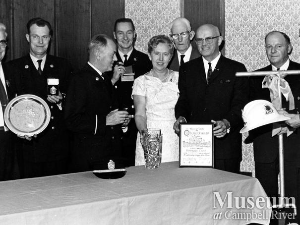 A fire department farewell to Oscar Thulin