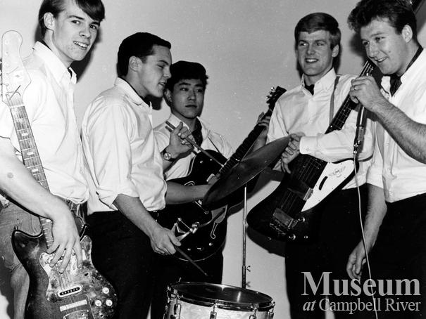 Local high school band - 'The Rogues', Campbell River