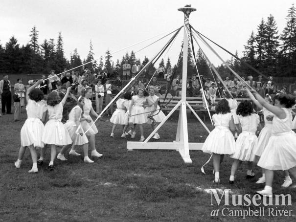 May Day celebrations at Lane Field