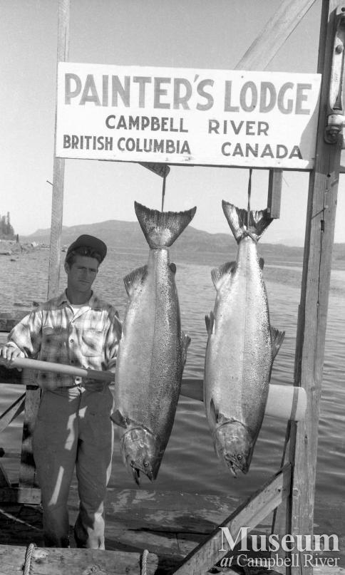 Unknown angler with catch